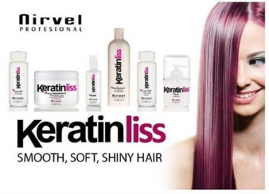 Nirvel Keartin Liss Hajegyenesítő keratinos csomag / soft (Brazil)