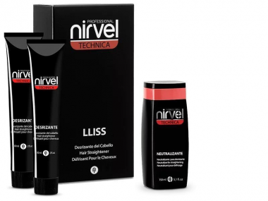 Nirvel LLiss tartós hajkiegyenesítő szett minden hajtípusra 120+150ml