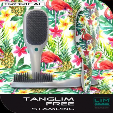 Detangler szuper hajbontó kefe Tanglim Exclusive Free-tropical