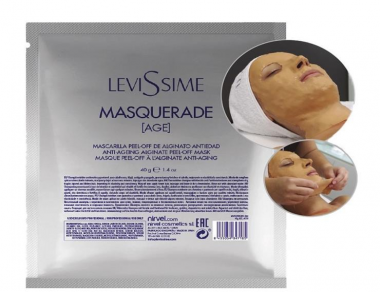 Levissime Anti-ageing Alginate Peel-Off Mask - Arcfiatalító alginát arcmaszk érett arcbőrre