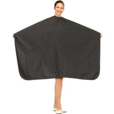 Fodrász festőkendő fekete - K378