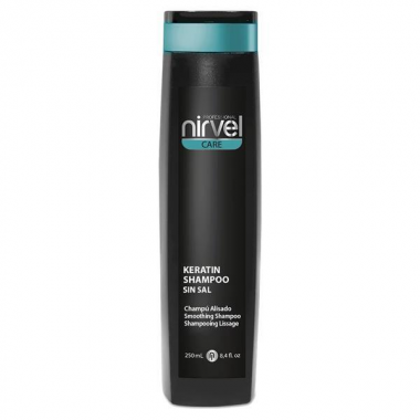 Nirvel KERATIN Shampoo - Keratinos mélyen tisztító tápláló hidratáló pH beállító sampon