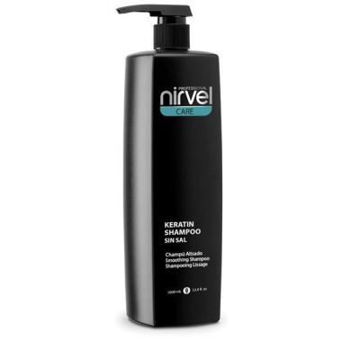 Nirvel KERATIN Shampoo Keratinos mélyen tápláló hidratáló pH beállító fodrász sampon 1000ml
