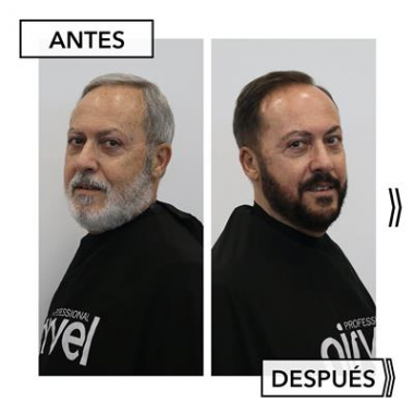 férfi haj szakáll bajusz festék