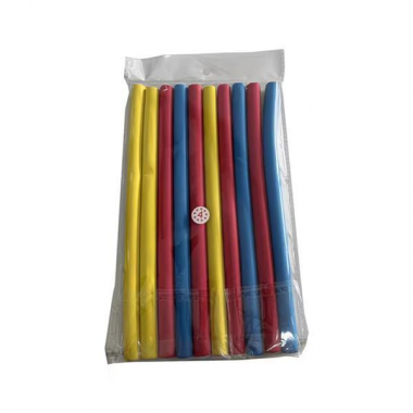 Fodrászkellék - Flexibilis Szivacsos Nudli hajcsavaró csomag 14×250mm