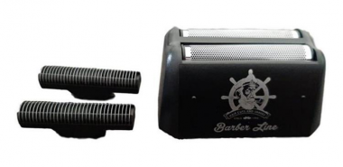 Elektromos akkumulátoros borotva Barber vágófej - szita - kés - ház