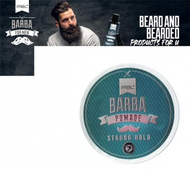 Imel Barber Hair Pomade VEGÁN hajfény paszta férfi hajra erős tartással IMEL Athén