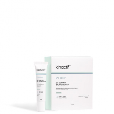 Kinactif N8 Oil Control Balancing Clay hajszérum nagyon zsíros haj fejbőr kezelésre